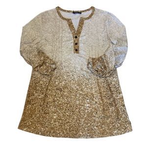 Lily by Firmiana Tunic Top XL NWT